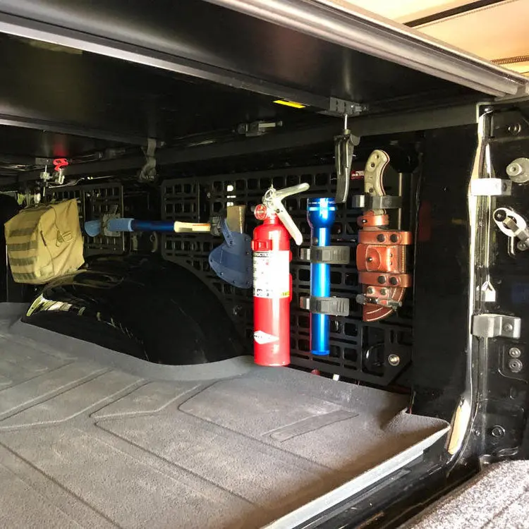 Builtright Bedside Rack Molle Panel System | Ram 1500 (2019+) 7