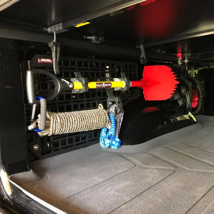 Builtright Bedside Rack Molle Panel System | Ram 1500 (2019+) 8
