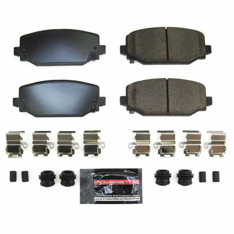 Power Stop 2022 Jeep Grand Cherokee Rear Z23 Evo Sport Brake Pads W/Hardware 1