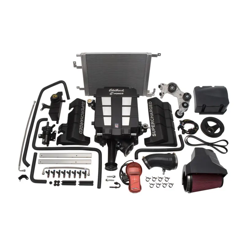 Edelbrock Supercharger Stage 1 - Street Kit 2005-2010 Chrysler Lx And Lc 6 1L Hemi W/ Tuner 1