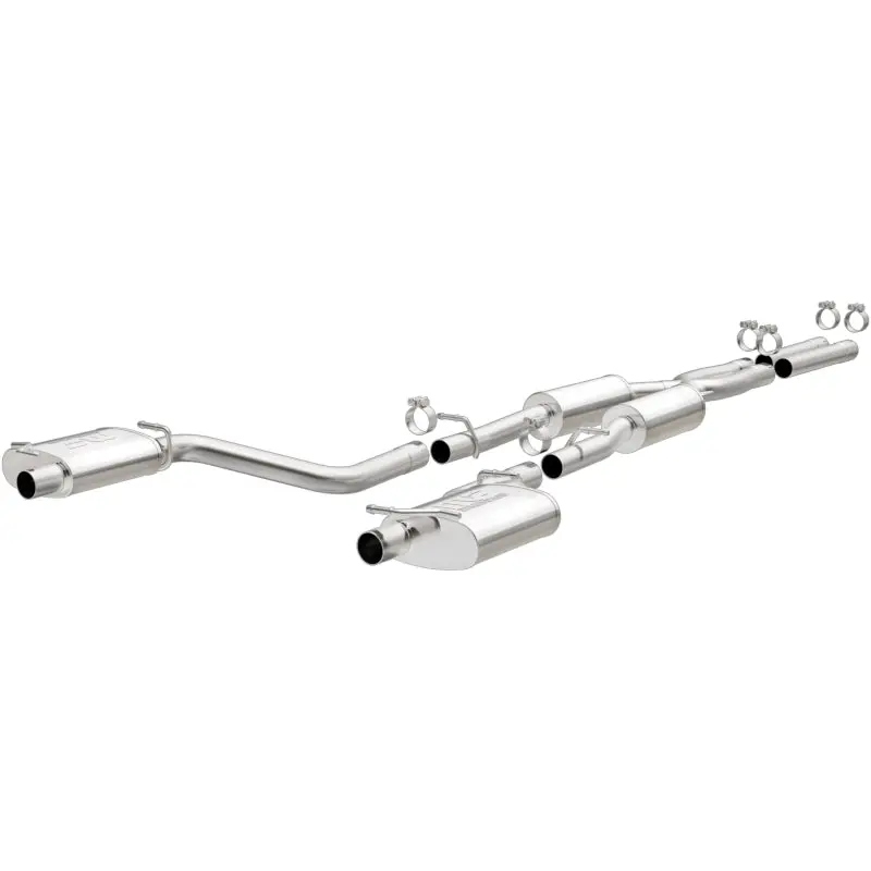 Magnaflow Cat-Back Ss 2.5In Dual Split Rear Exit (Oem Tips) 15-16 Dodge/Chrysler Charger/300 5.7L V8 1