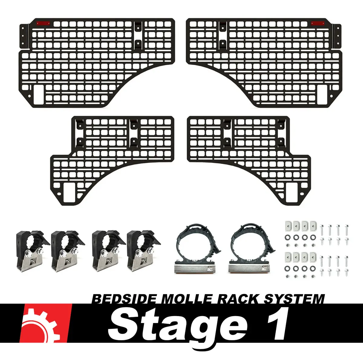 Builtright Bedside Rack Molle Panel System | Ram 1500 (2019+) 9