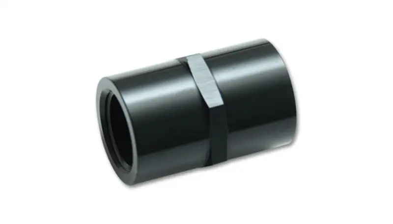 Vibrant 3/4In Npt Female Pipe Coupler Fitting - Aluminum 1