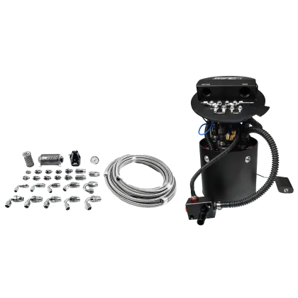 Deatschwerks X3 Series Fuel Pump Module W/ Triple Dw400 Pumps/Ptfe Plumbing Kit 11-24 Ford Mustang 1