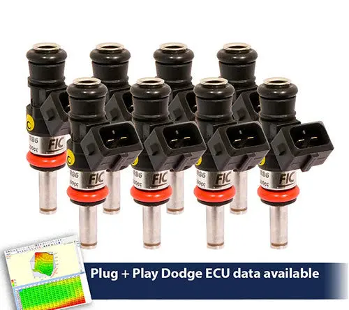 Fic Fuel Injector Clinic 1200Cc Injector Set For Dodge Hemi Gen 1-4 Whipple Supercharger(High-Z) 1