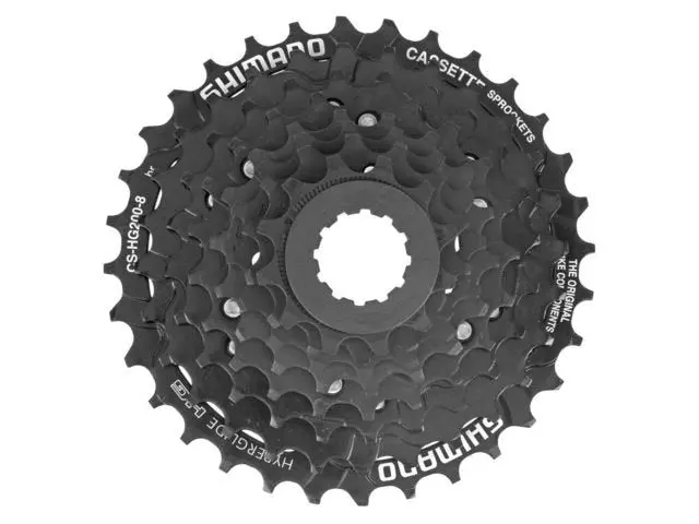 Sunrace Cassette Cassette Csm55 8-Speed Casette 11-34T Black 1