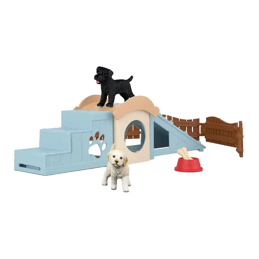 Schleich Farm World Avonturenpret Voor Kleine Puppy's 42763 1