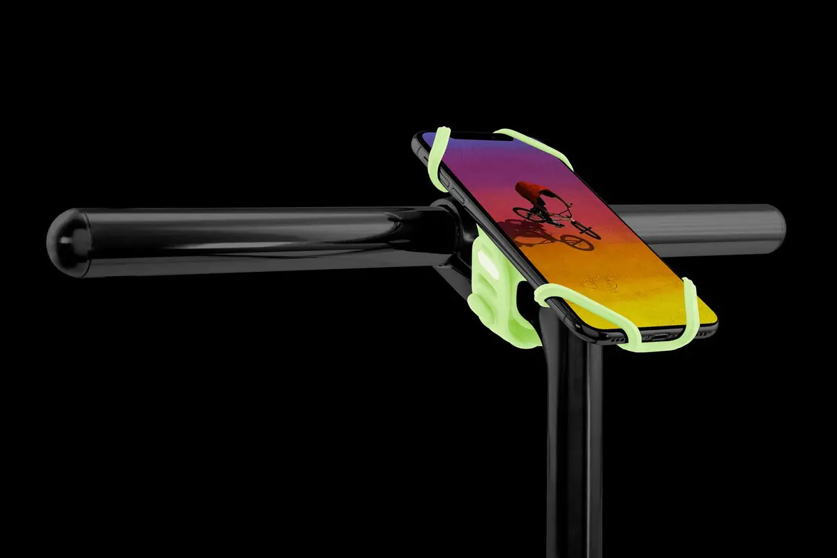 Bonecollection Smartphonehouder Bike Tie Pro2 Glow In The Dark 1
