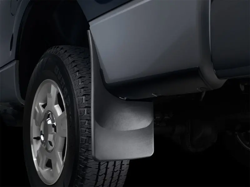 Weathertech 09+ Dodge Ram 1500 No Drill Mudflaps - Black 1