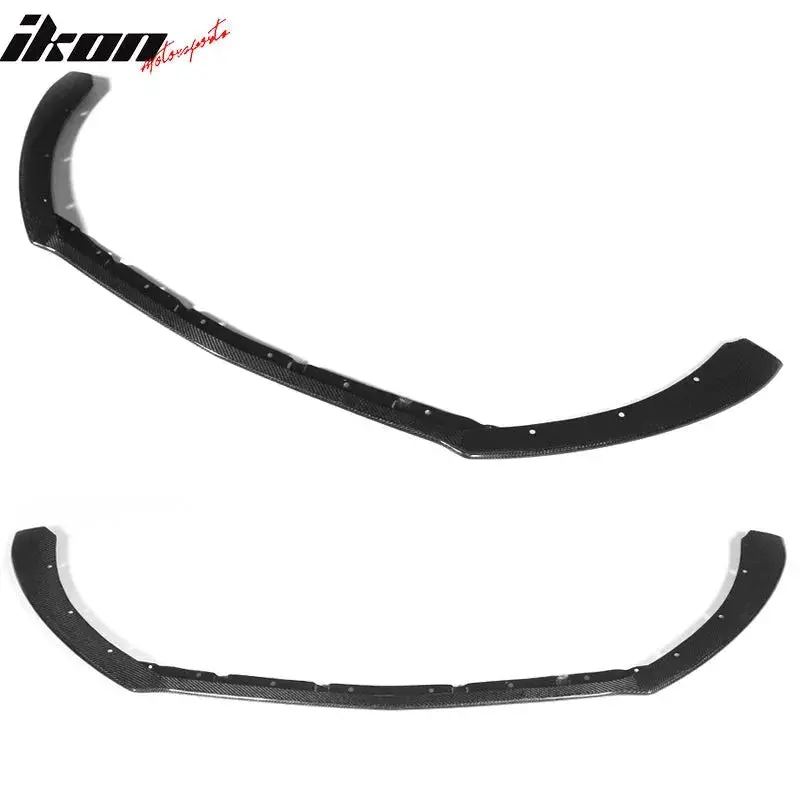 2015-2017 Ford Mustang Coupe Oe Style Front Bumper Lip Carbon Fiber 2