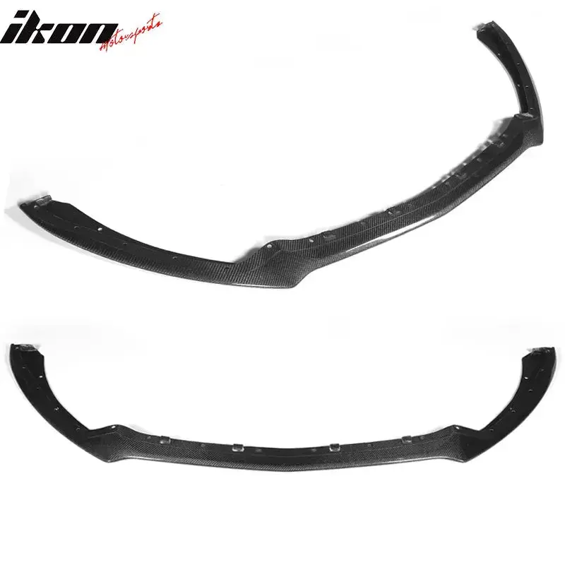 2015-2017 Ford Mustang Coupe Oe Style Front Bumper Lip Carbon Fiber 1