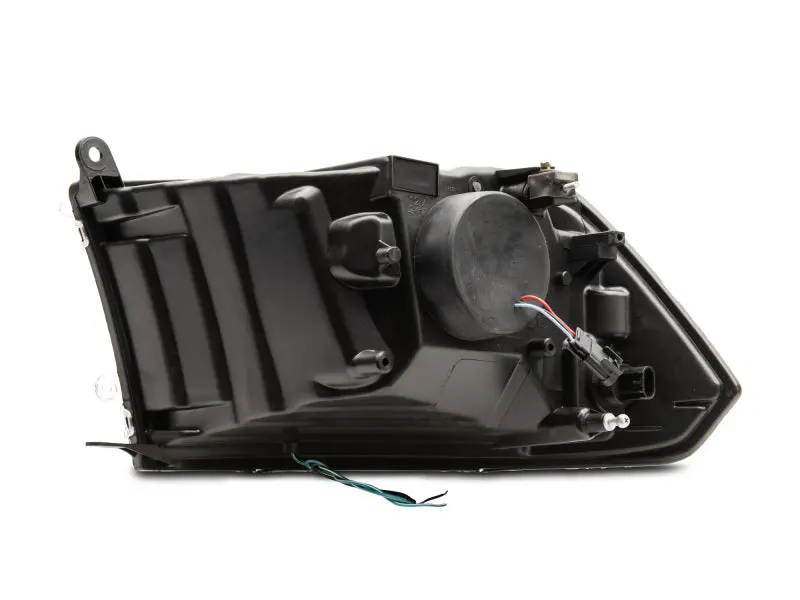 Raxiom 09-18 Ram 1500 Led Halo Projector Headlights- Black Housing (Clear Lens) 2
