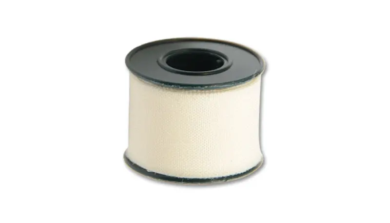 Vibrant 2 Meter (6-1/2 Feet) Roll Of White Adhesive Clean Cut Tape 1