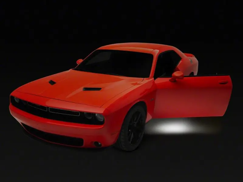 Raxiom 15-23 Dodge Challenger Axial Series Led Door Courtesy Lamps 2