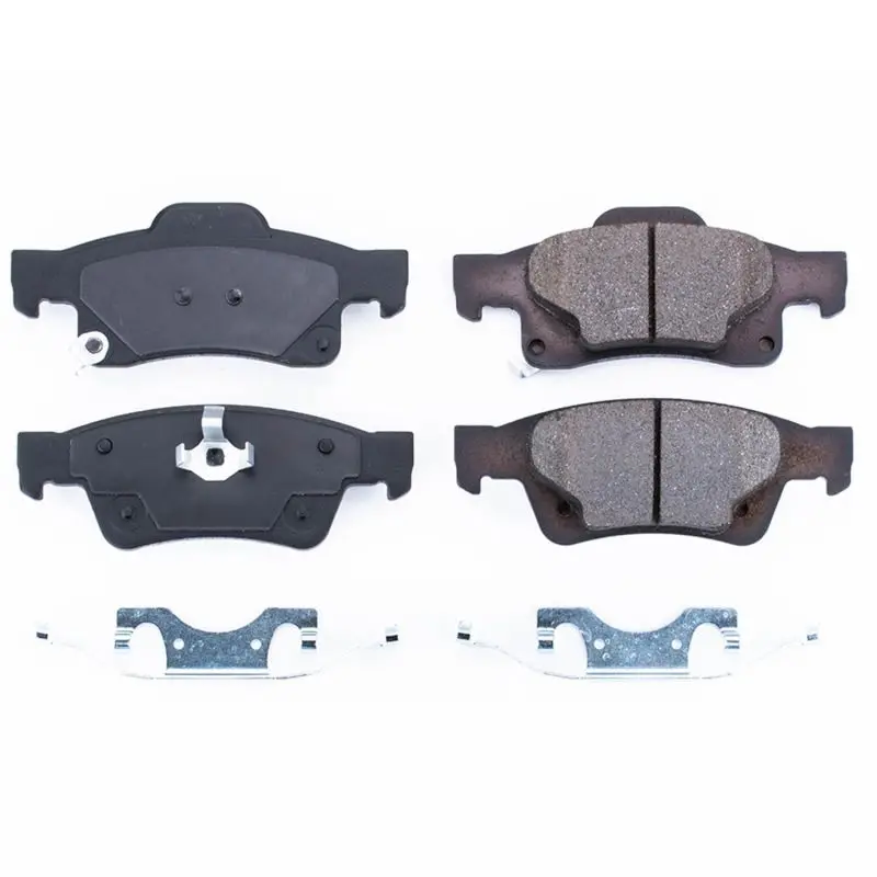 Power Stop 11-19 Dodge Durango Rear Z17 Evolution Ceramic Brake Pads W/Hardware 1