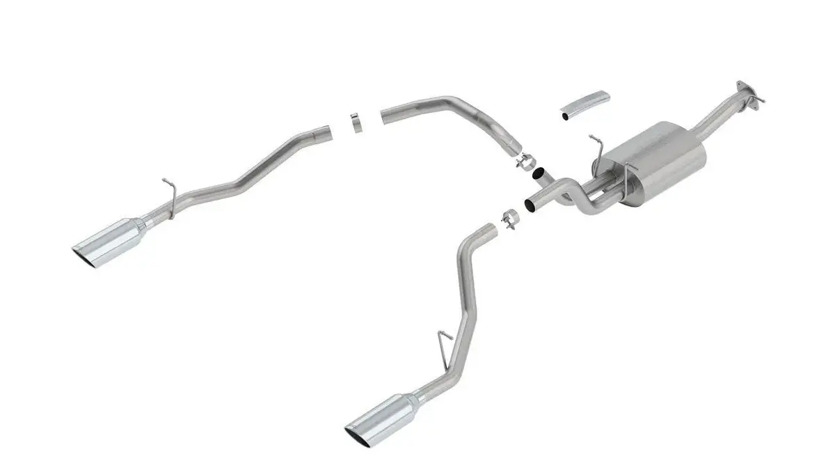 Borla 2019- 2025 Ram 1500 Cat-Back Exhaust System Touring Black  Or Polished Tips 1