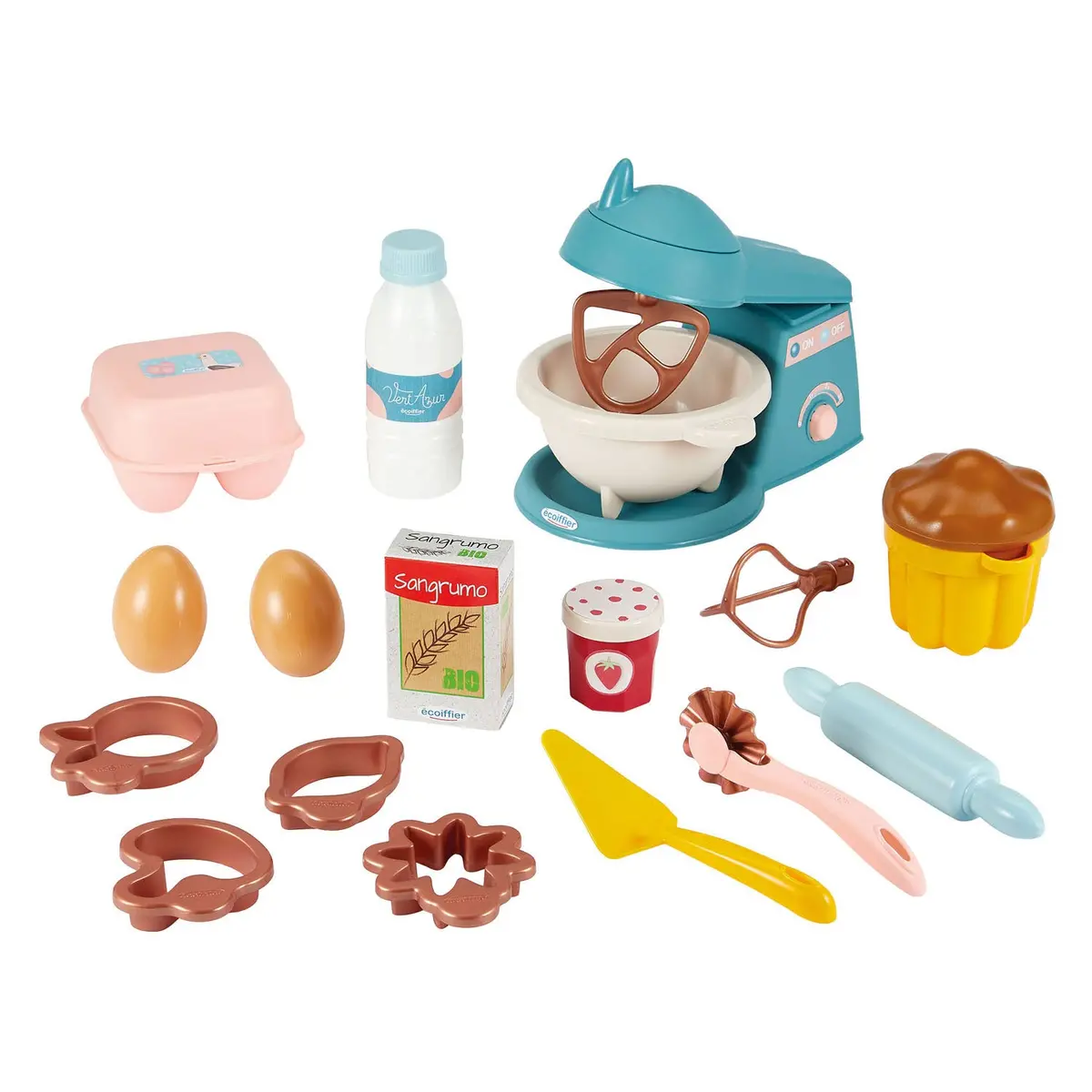 Ecoiffier Patisserieset - 19Dlg. 1