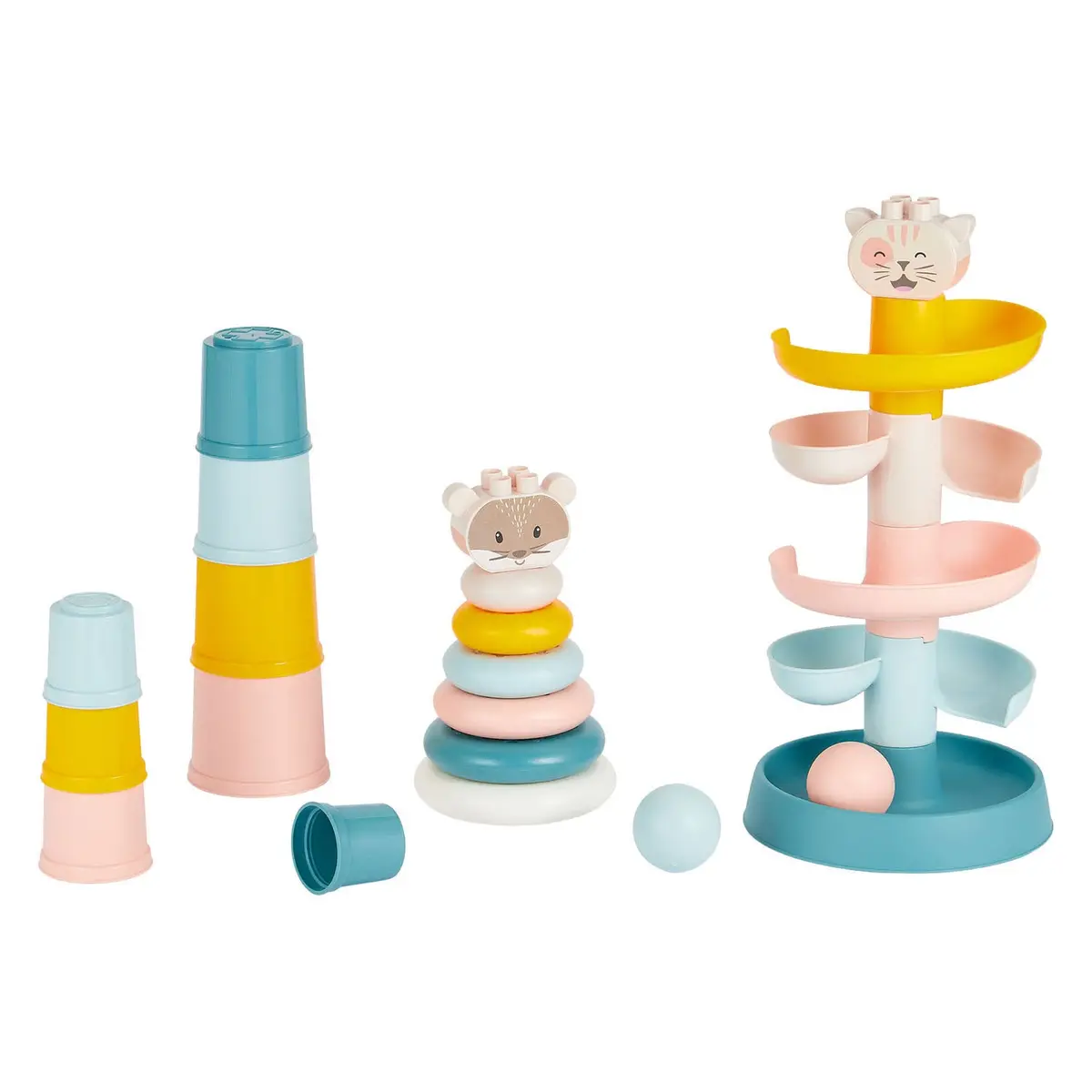 Ecoiffier Abrick 3In1 Babyspeelgoed In Opberbox - 23Dlg. 1