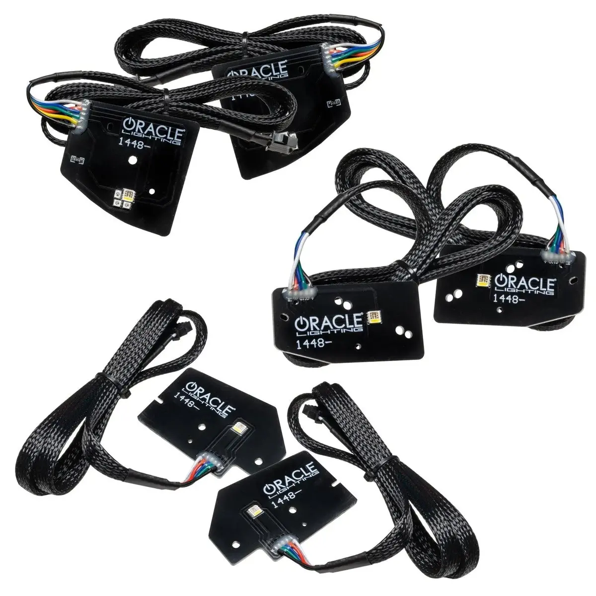2019-2023 Ram 1500 Trx Oracle Rgbw+A Headlight Drl Upgrade Kit - Led Projector Headlights 4