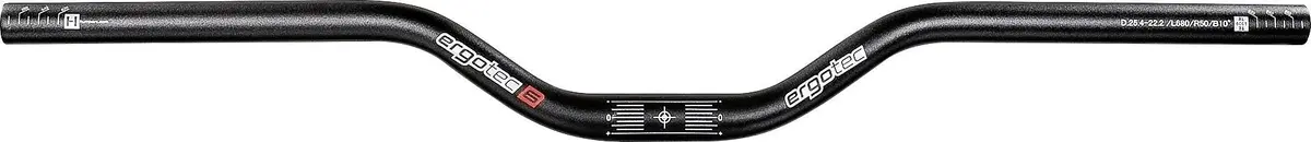 Ergotec Handlebar Riser Bar 30 25.4 Width: 660Mm Rise: 30Mm 1