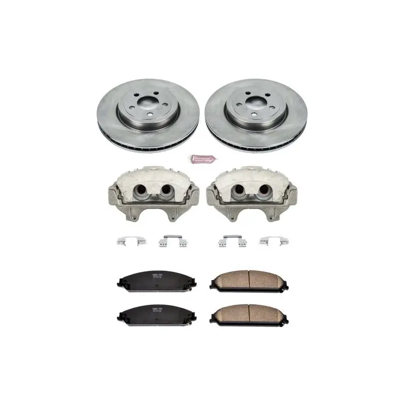 Power Stop 05-08 Dodge Magnum Front Autospecialty Kit W/Cals 1