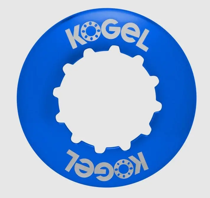 Kogel Lockring Centerlock Compatibel Rotor Lockring Internal Blauw 1