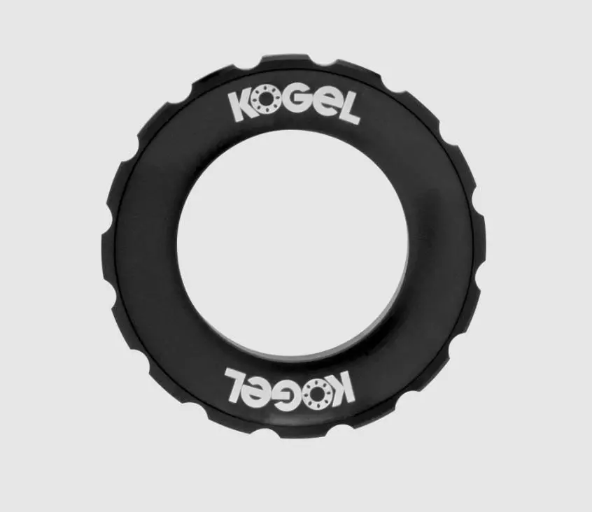 Kogel Lockring Centerlock Compatibel Rotor Lockring External Zwart 1