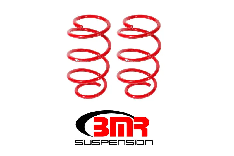 Bmr 15-17 S550 Mustang Front Drag Version Lowering Springs - Red 1