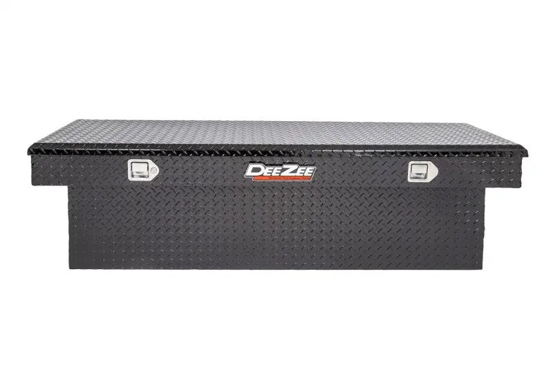 Deezee Universal Tool Box - Red Crossover - Single Lid Black Bt (Deep Black) 2