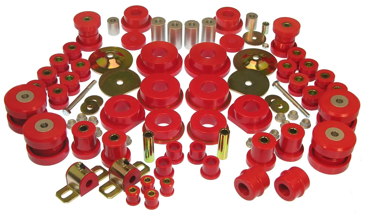 Prothane Dodge Charger/Challenger/300 2005-2010 Complete Bushing Kit - Red 1
