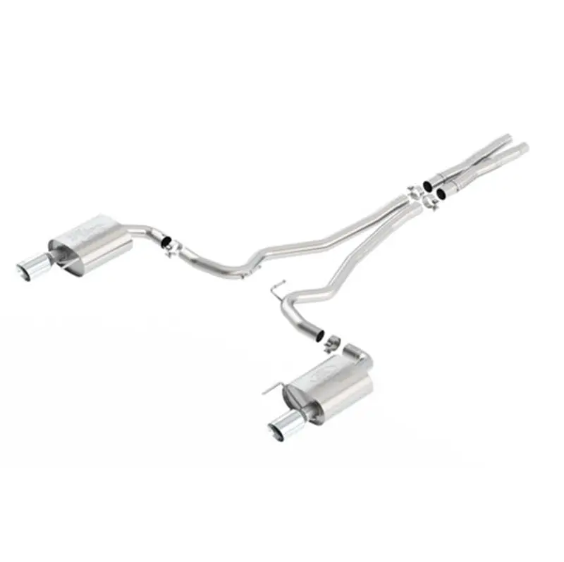 Ford Racing 2015 Mustang 5.0L Sport Cat-Back Exhaust System Chrome (No Drop Ship) 1