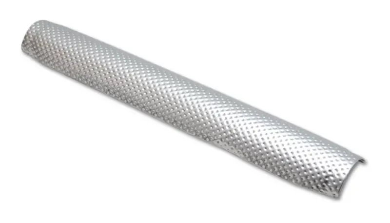 Vibrant Sheethot Premed Pipe Shield 2In-3In Od Straight Tubing 1 Foot Length Rated Direct Heat 1100F 1