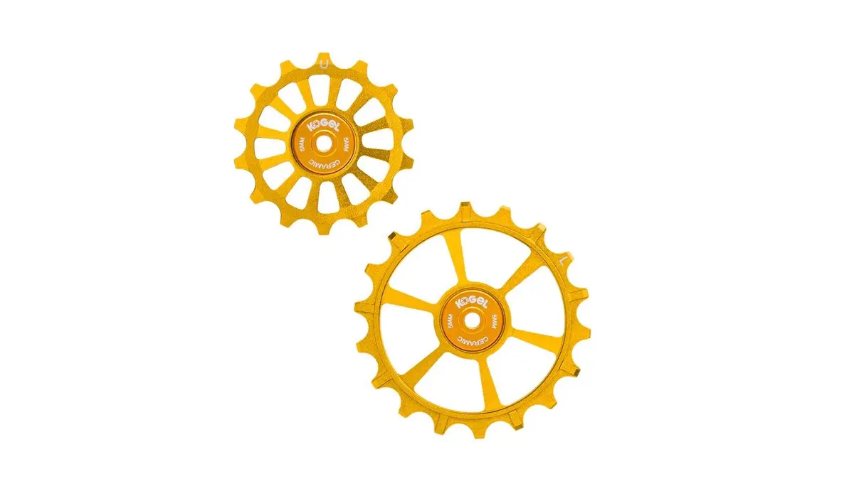 Sram Kogel Derailleurwieltjes Cross 14 18T Transmission Goud 1