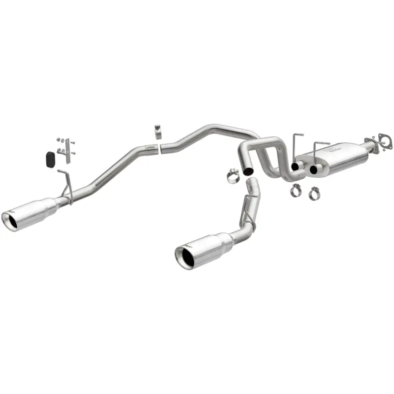 Magnaflow 2019 Ram 1500 Street Series Cat-Back Exhaust Dual Rear Exit W/Polished Tips 1