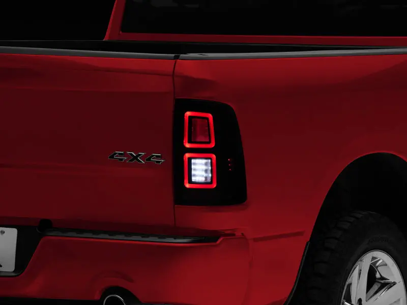 Raxiom 09-18 Dodge Ram 1500 Led Tail Lights- Black Housing (Smoked Lens) 2