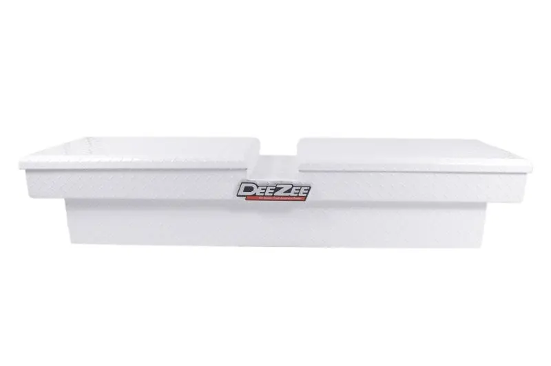 Deezee Universal Tool Box - Red Crossover - Double Bt Alum (White) 1