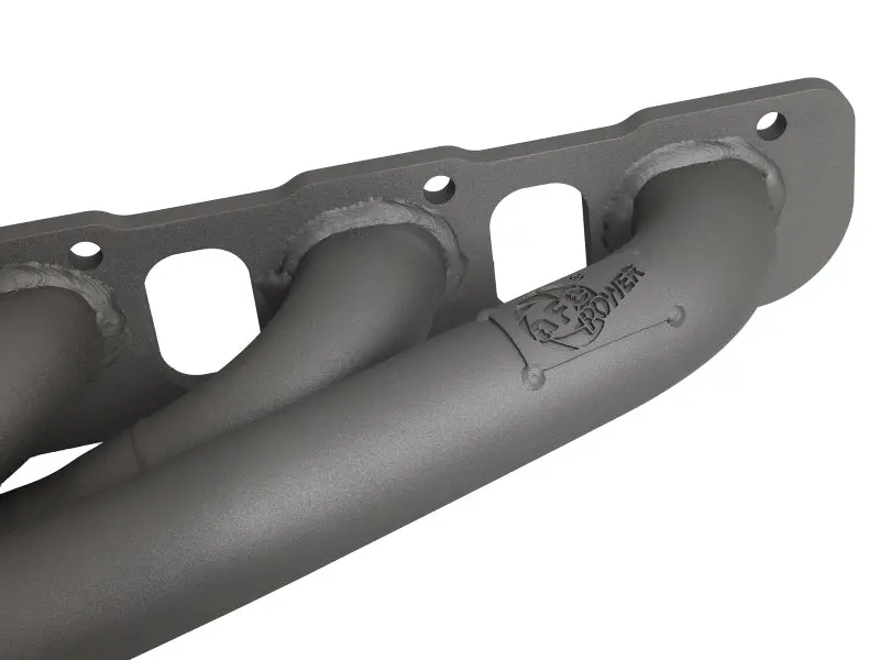 Afe Twisted Steel 304Ss Short Header 15-22 Dodge Challenger Sc V8-6.2L / 6.4L Hemi Titanium Coating 2