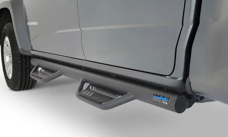 Lund 09-15 Dodge Ram 1500 Crew Cab (Built Before 7/1/15) Terrain Hx Step Nerf Bars - Black 2