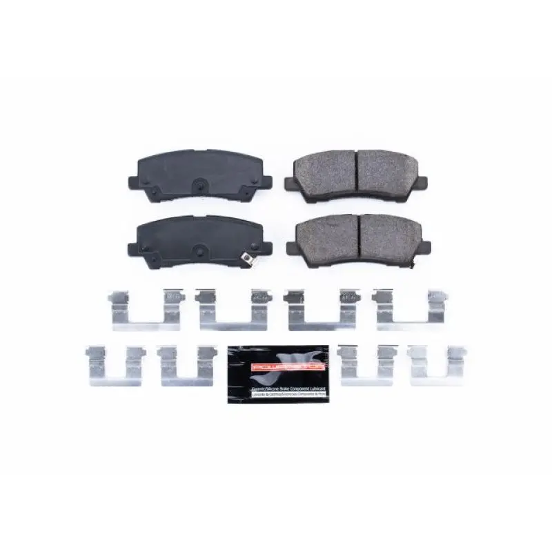 Power Stop 15-19 Ford Mustang Rear Z23 Evolution Sport Brake Pads W/Hardware 1