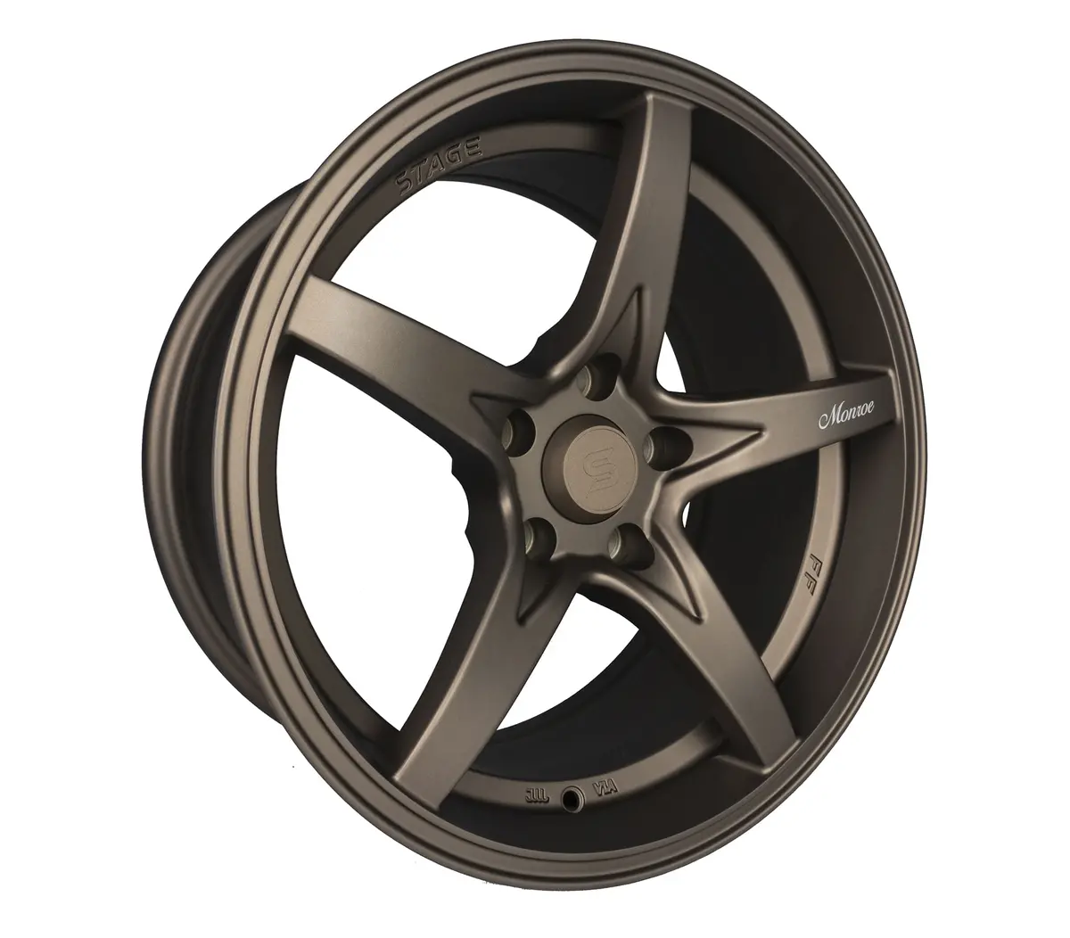Stage Wheels Monroe 17X9 +12Mm 5X114.3 Cb: 73.1 Color: Matte Bronze 1
