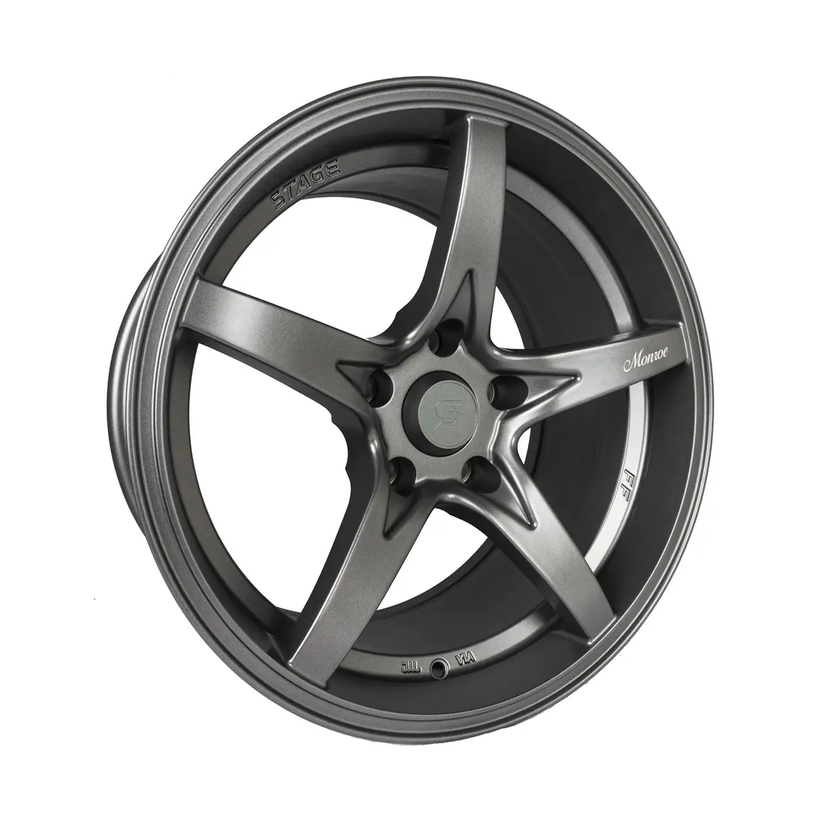 Stage Wheels Monroe 17X8.5 +30Mm 5X114.3 Cb: 73.1 Color: Matte Gun Metal 1