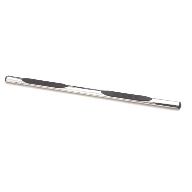 Lund 09-17 Dodge Ram 1500 Quad Cab 4In. Oval Straight Ss Nerf Bars - Polished 1