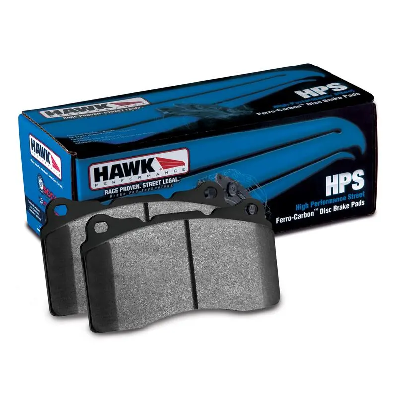 Hawk 09-10 Dodge Challenger Se/06-10 Charger Se/05-10 Chrysler 300 Hps Street Front Brake Pads 2