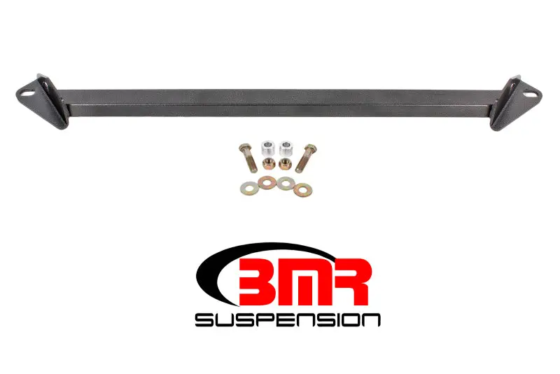 Bmr 15-17 S550 Mustang Front 2-Point Subframe Chassis Brace - Black Hammertone 1