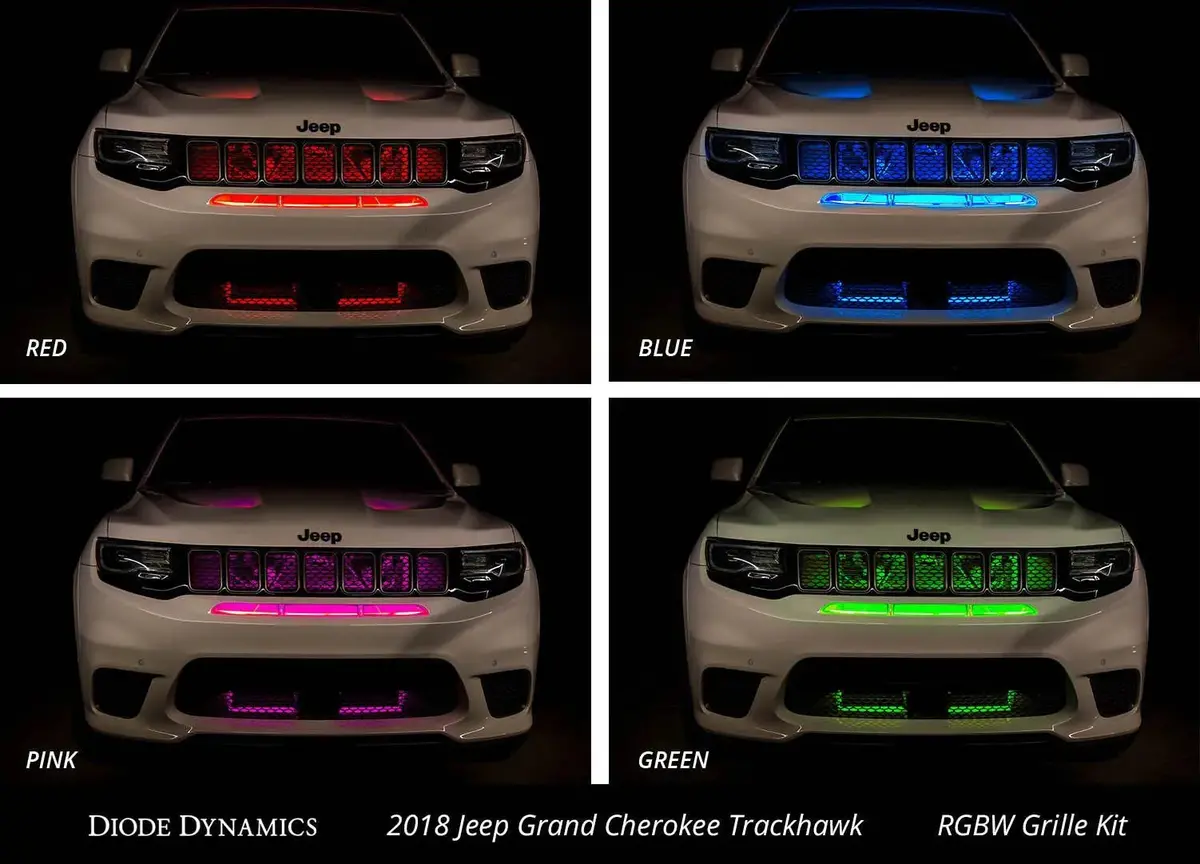 Diode Dynamics Rgbw Multicolor Grille Led Kit 1