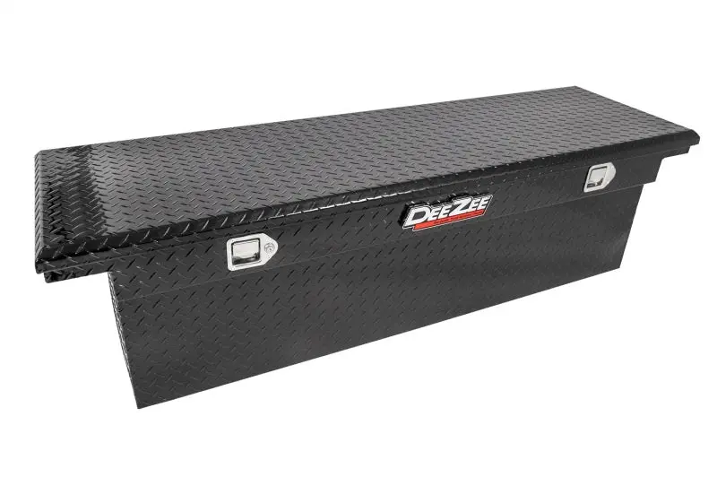 Deezee Universal Tool Box - Red Crossover - Single Lid Black Bt (Deep Low) 1