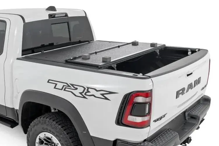 Rough Country Hard Low Profile Bed Cover 2021-2026 Ram 1500, Rho & Trx 1