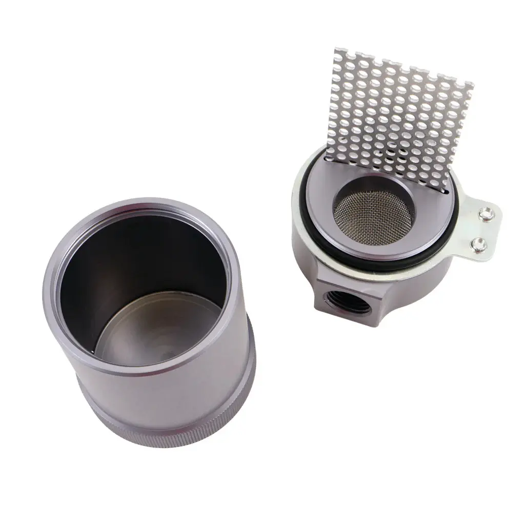 Bbk Ford Mustang Gt Gt350 Oil Separator Kit With Billet Aluminum Catch Can 18-23 2