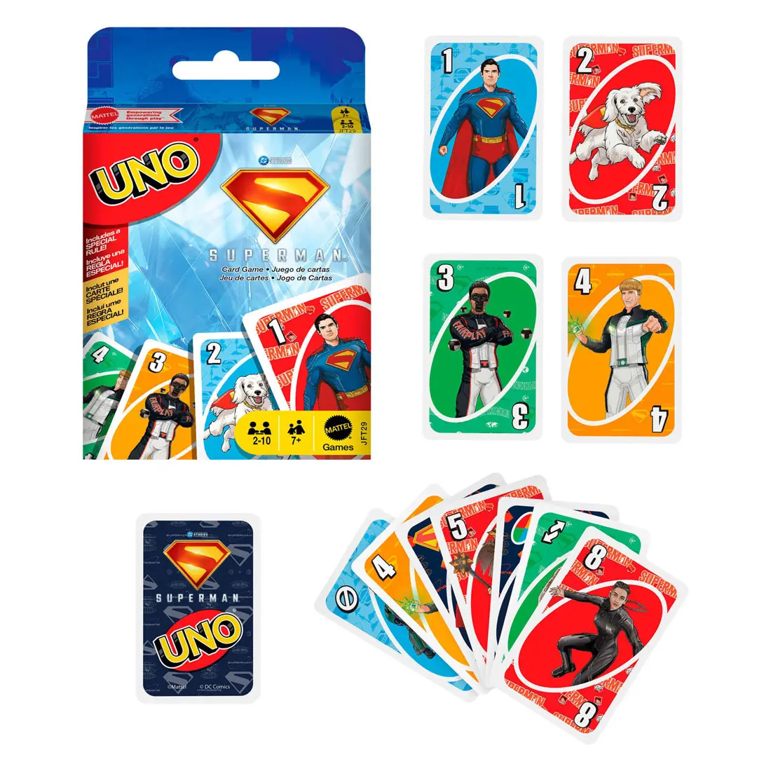 Mattel Uno Superman Kaartspel 1