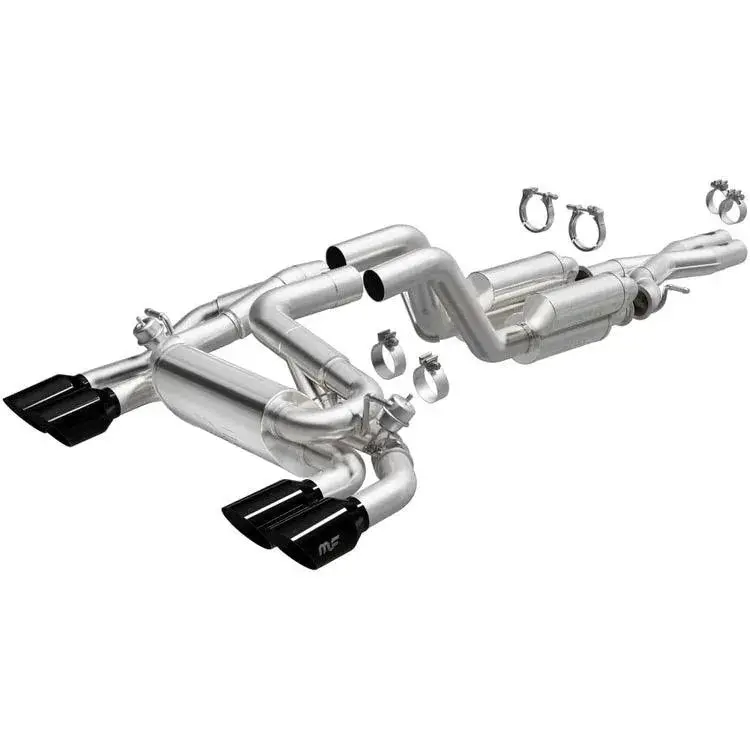 Magnaflow 21-22 Jeep Wrangler V8 6.4L Street Series Cat-Back Exhaust W/ Black Tip 1